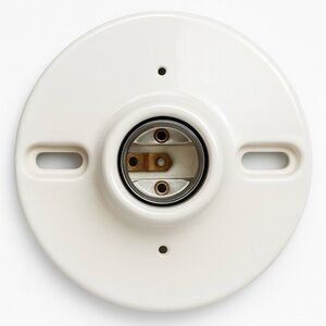 Leviton Ceramic Light Socket Fixture - 660W 250V